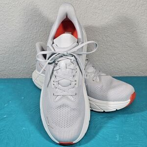 Hoka Men's Arahi 7 Cosmic Gray/Tomato Size 11.5